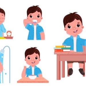How to help young children stick to school routine